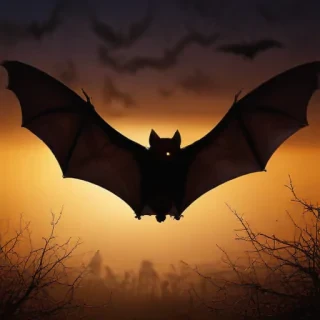 pictures of halloween bats
