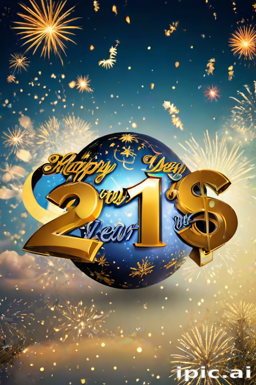 happy new year desktop background