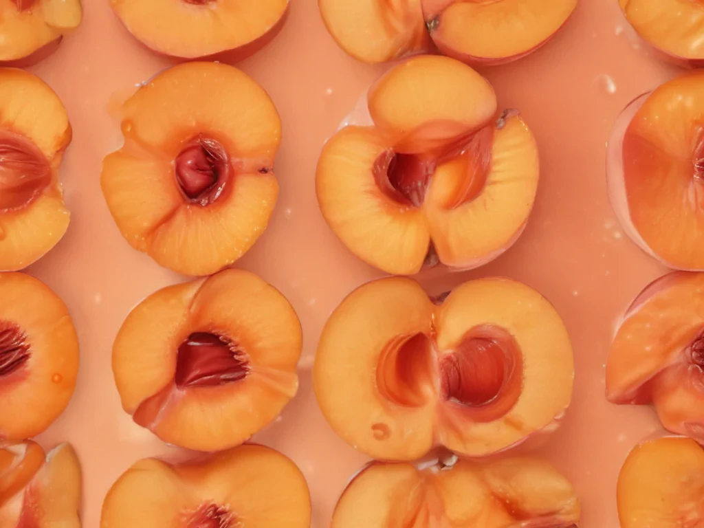 peach color background