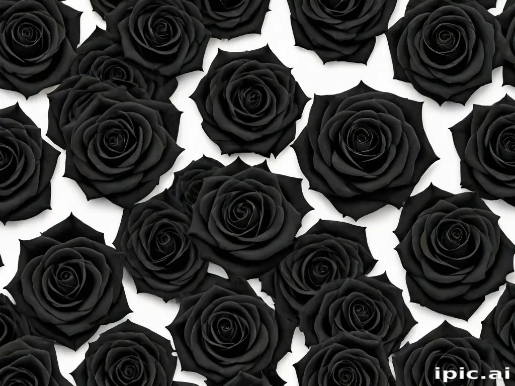 black roses background