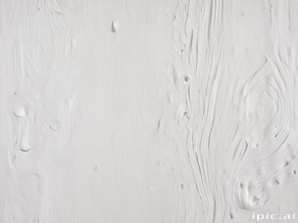 Textured White Wall with Subtle Patterns and Natural Wood Grain Appearance