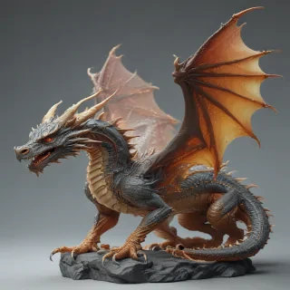 transparent dragon