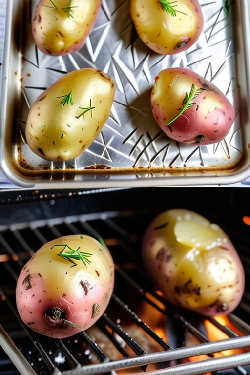 baking potatoes in the oven without foil