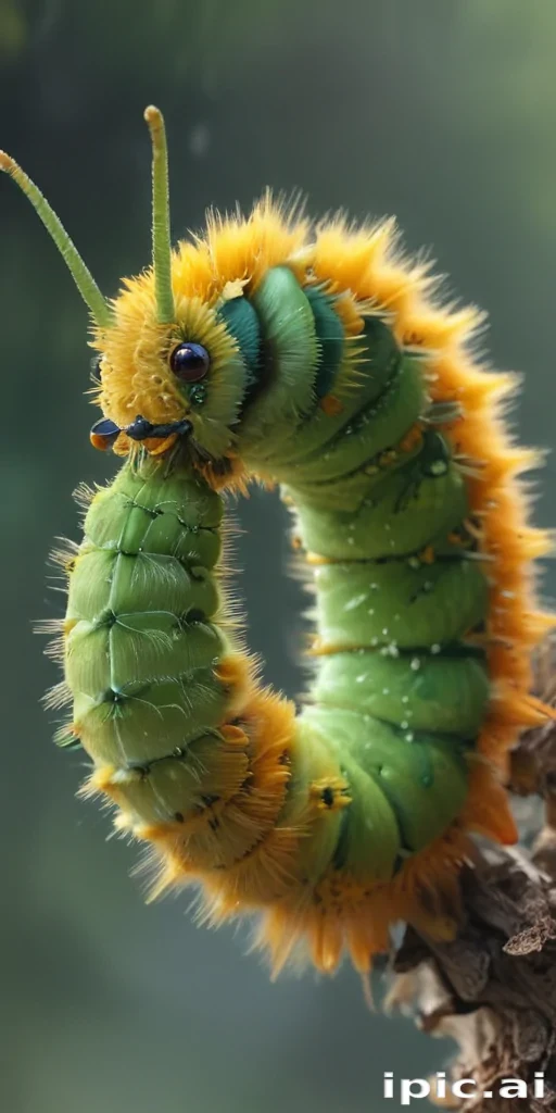 caterpillar to butterfly