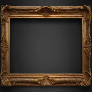 fancy picture frame png