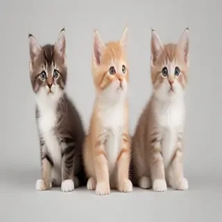 kittens transparent background