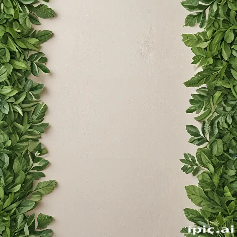 greenery border