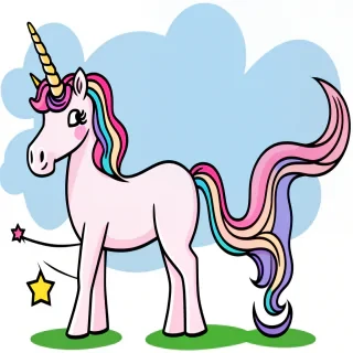 clipart unicorn