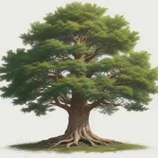 tree drawing png