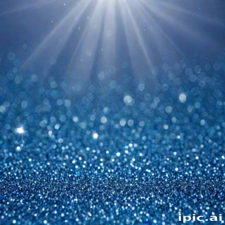 blue sparkle background