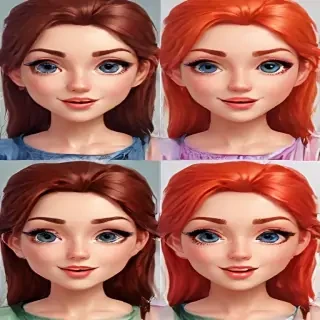 cartoon girs
