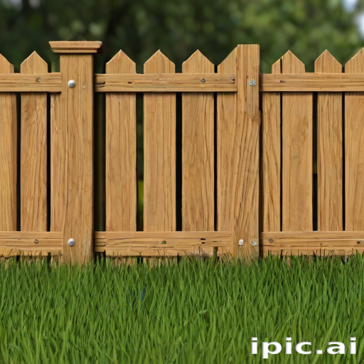 wood fence png