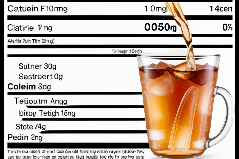 lipton hard iced tea nutrition facts