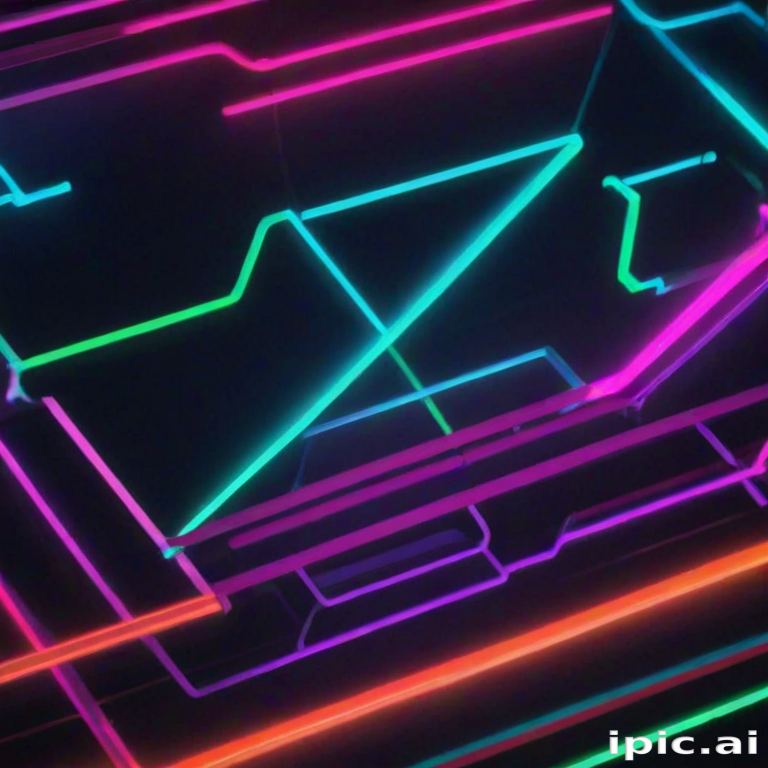 neon back ground
