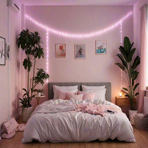 aesthetic bedroom background