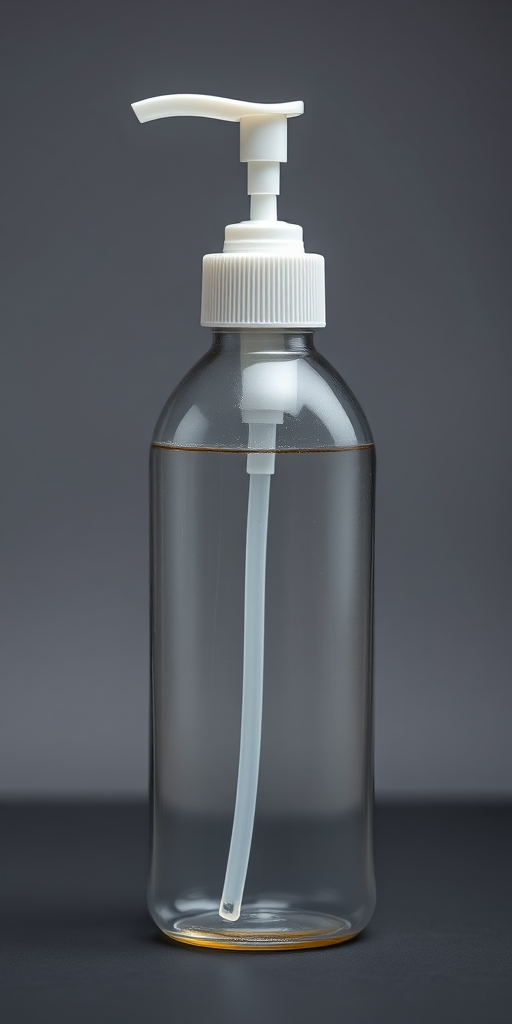 A high-resolution vector image of a squeeze bottle, photographed with a Canon EOS 5D Mark IV at f/8, ISO 100, 50mm lens, in a well-lit studio setting with a softbox for even lighting.