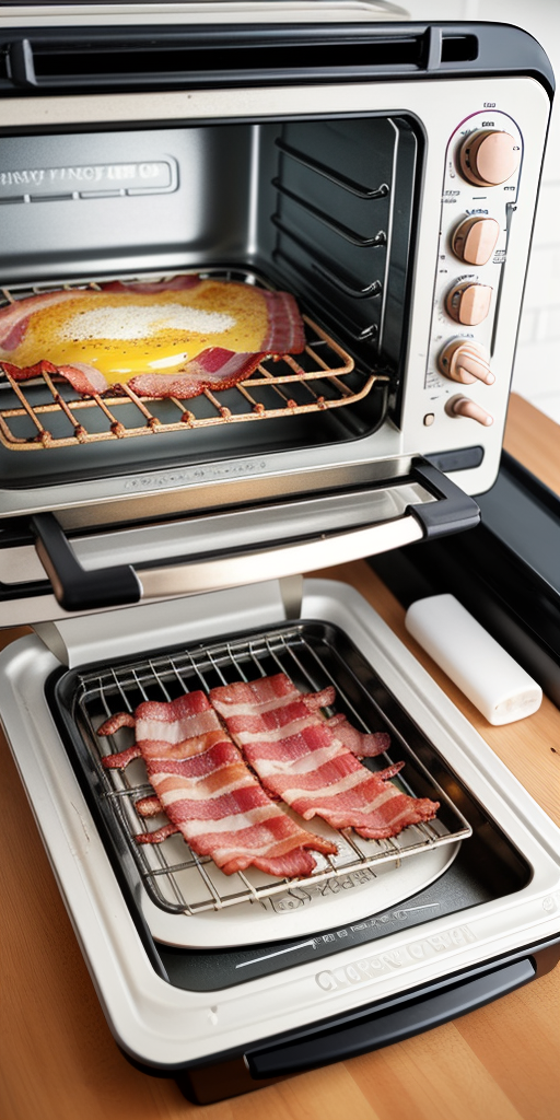 cooking bacon in toaster oven