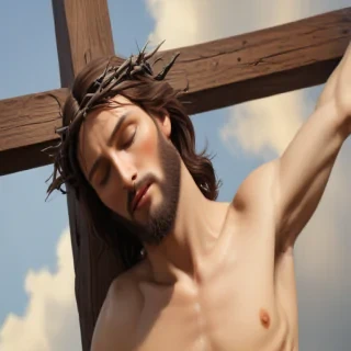 christ on the cross image