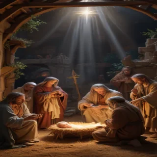 manger scene images free