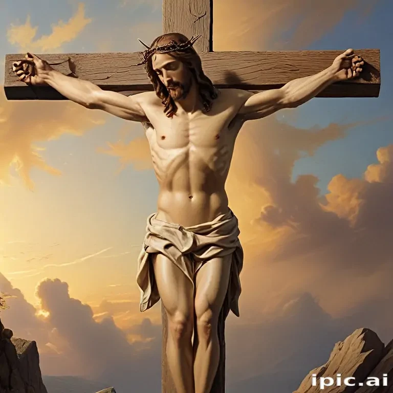 pic of jesus christ on cross