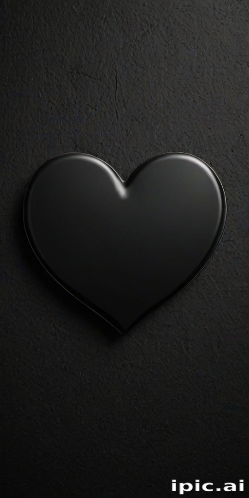 black heart background