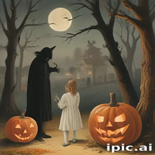 public domain vintage halloween art