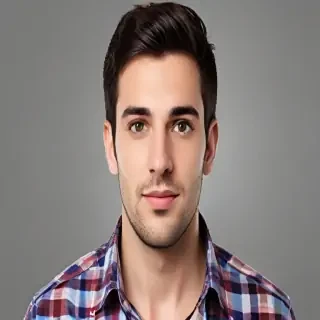 man transparent background