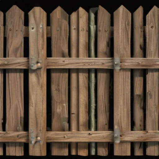 wooden fence png