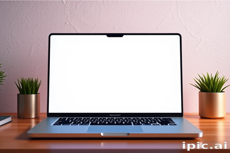 laptop computer mockup