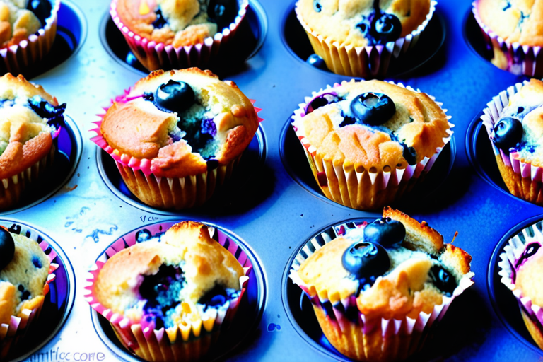 recipe for buttermilk blueberry muffins