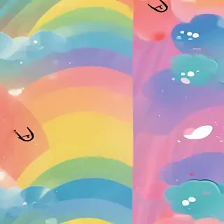 rainbow backround
