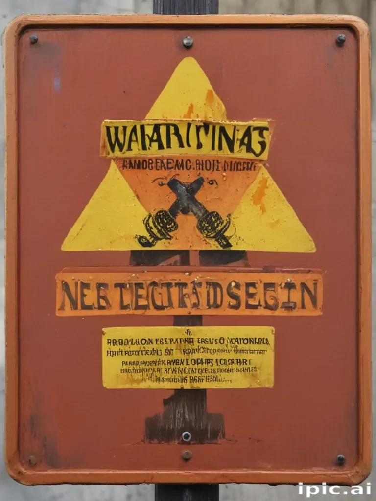 warning sign
