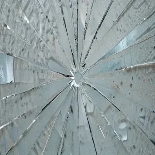 broken glass texture