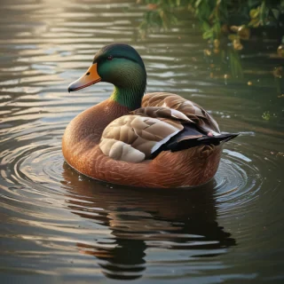 background duck