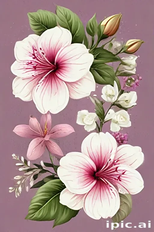 clipart transparent background flowers