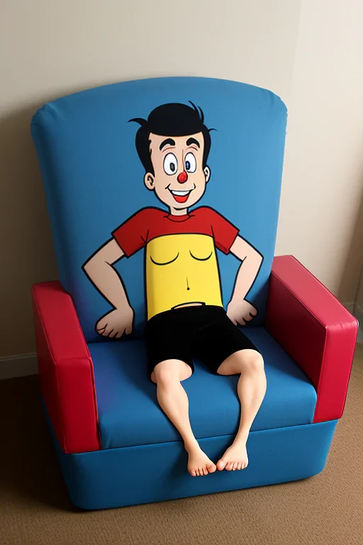 cartoon couch