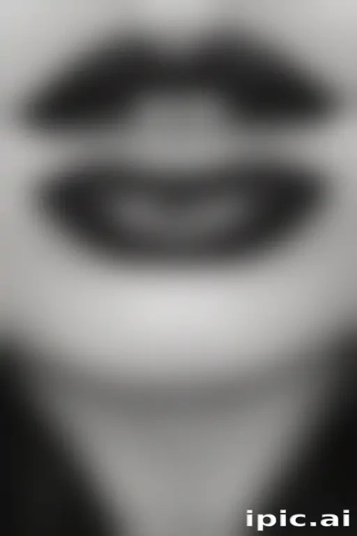 lips clipart black and white
