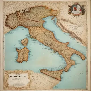 map of italy