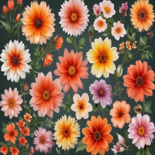 transparent background flower clipart