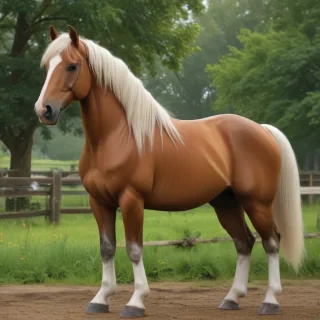 cartoon horses