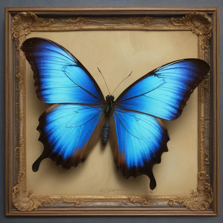 blue morpho butterfly