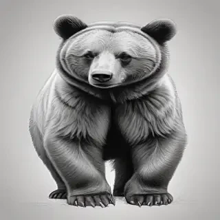 bear pictures to draw