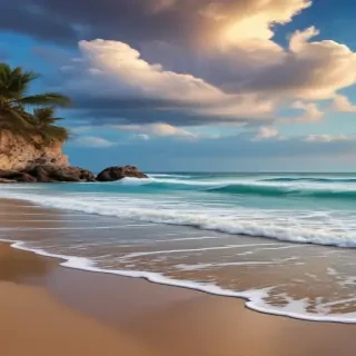 beach screensaver iphone