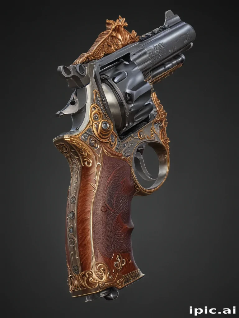 gun with transparent background