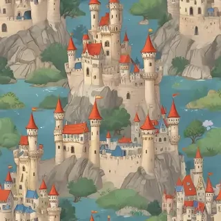 cartoon castle