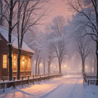 vintage winter pictures