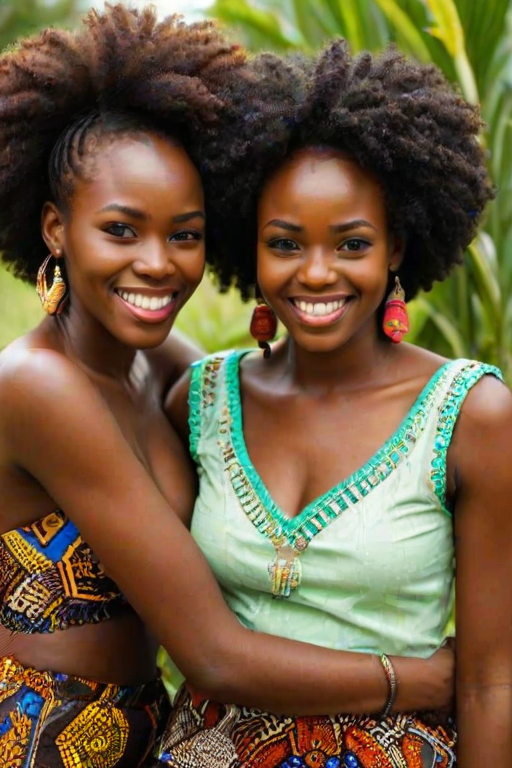 cute african women