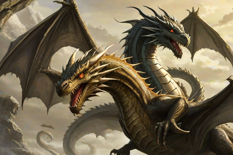 dragons background