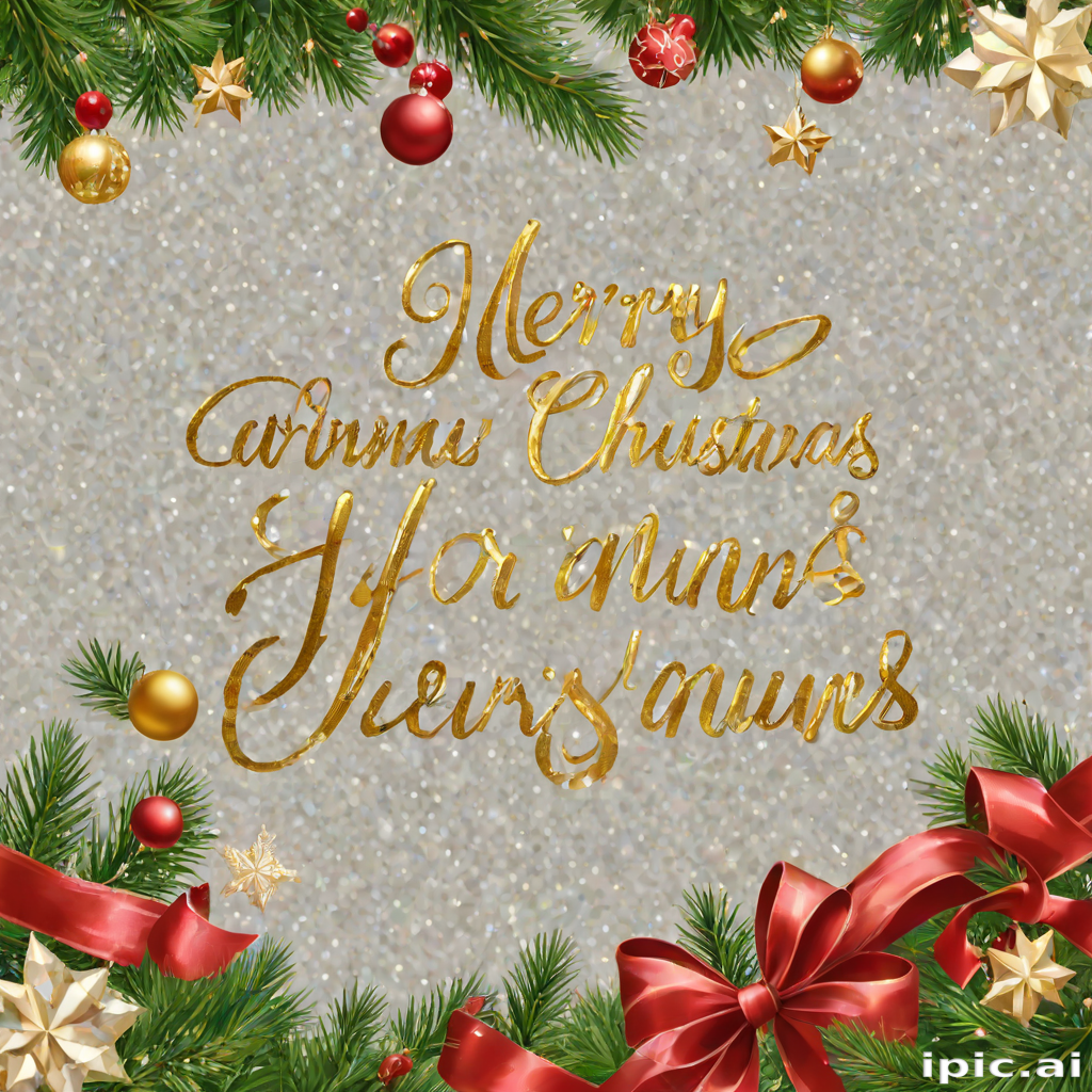 transparent merry christmas