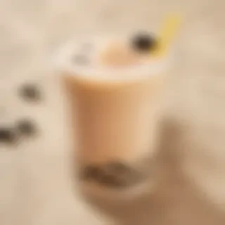 milk tea boba wallpaper